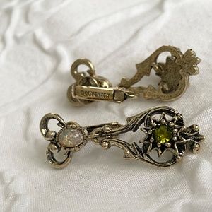 Vintage Victorian Style Clip on dangles